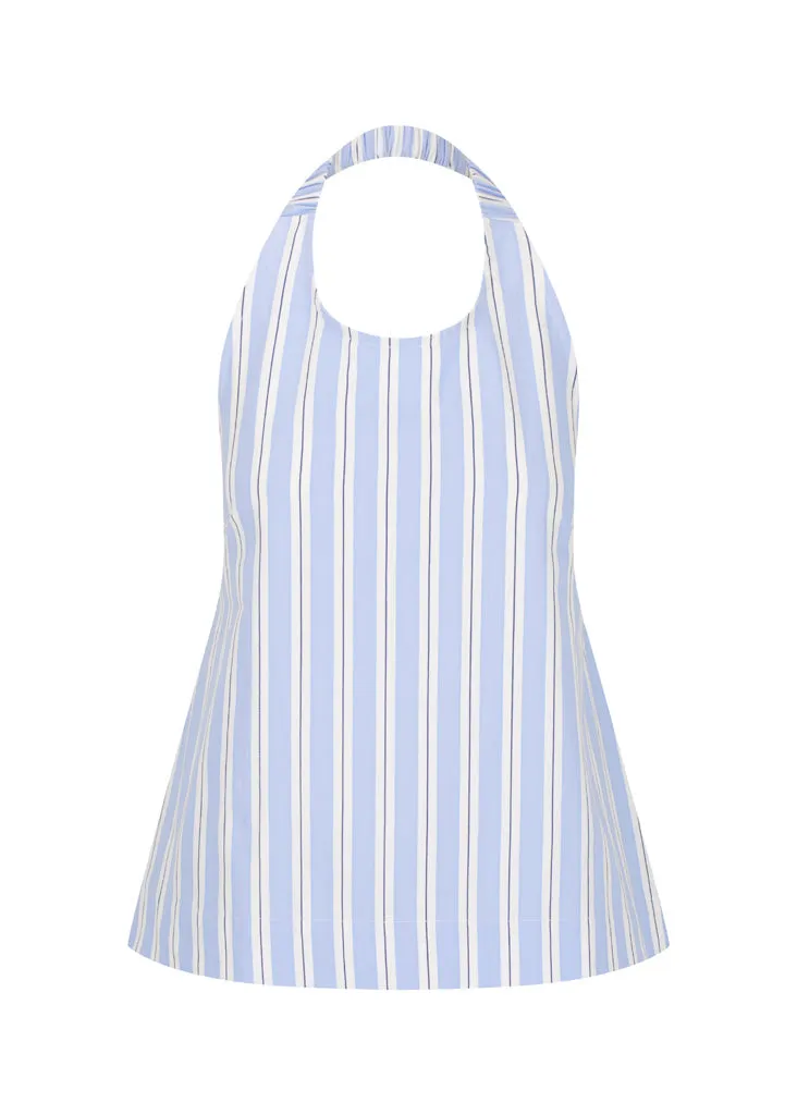 Peplum Halter Top | Pencil Skirt