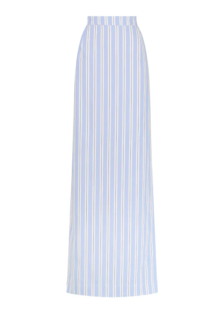 Peplum Halter Top | Pencil Skirt