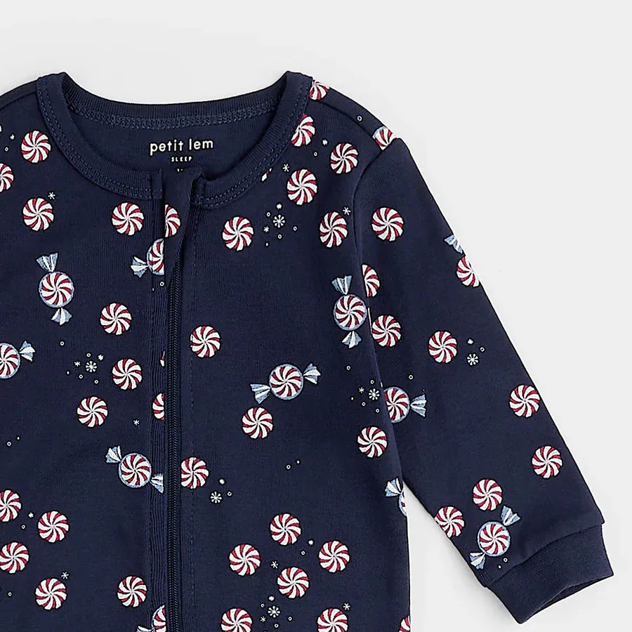 PETIT LEM- BABY STARLIGHT SPIRALS SLEEPER