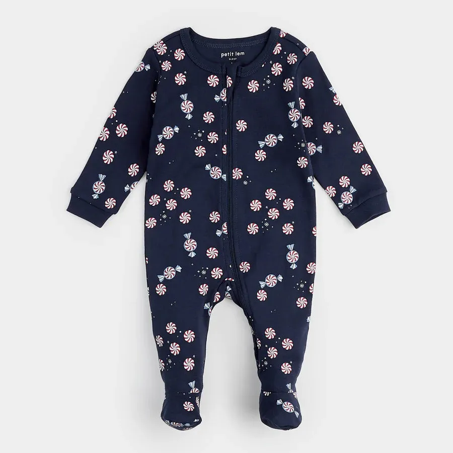 PETIT LEM- BABY STARLIGHT SPIRALS SLEEPER