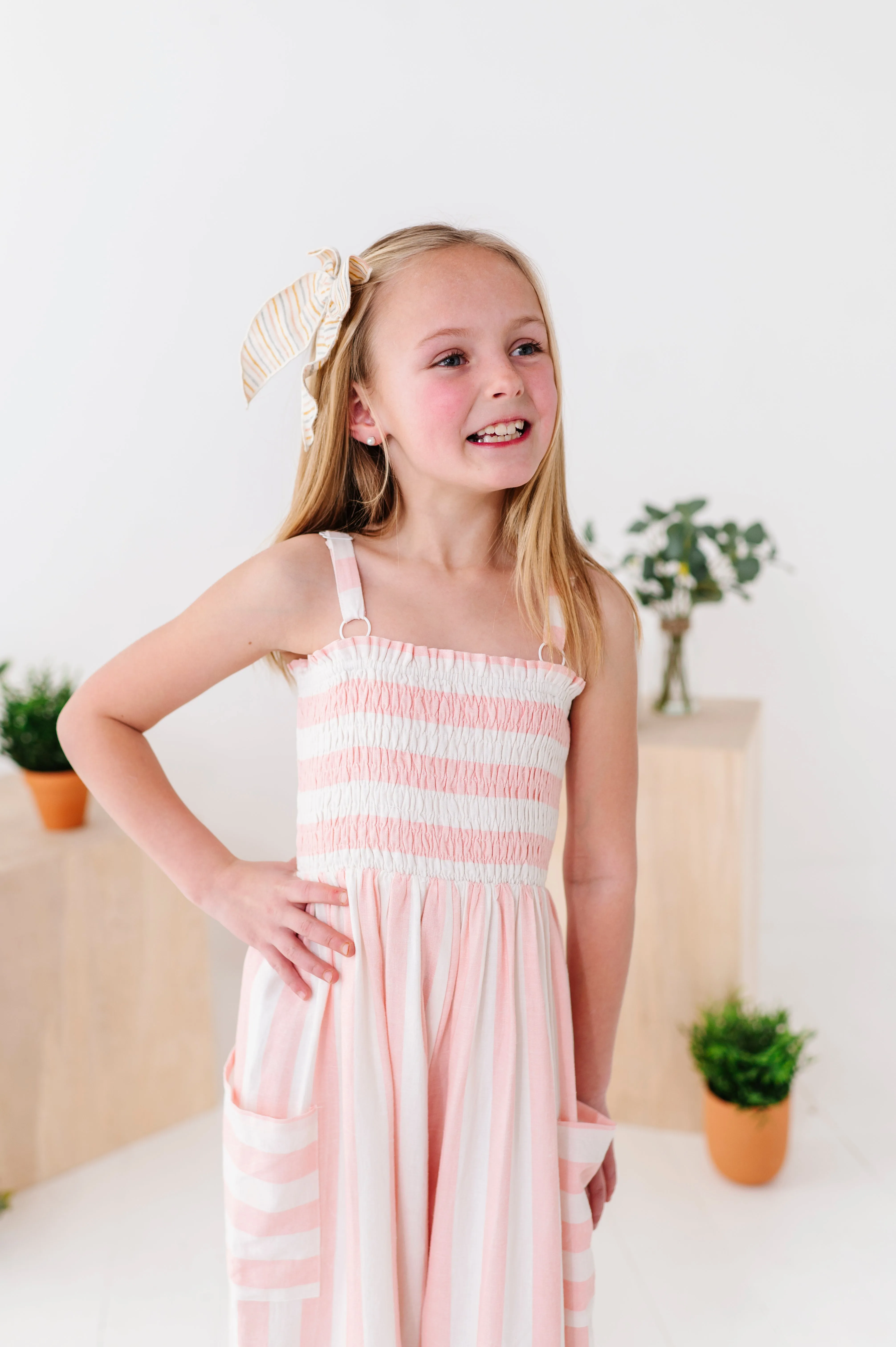 Pink Costal | Stripe Romper