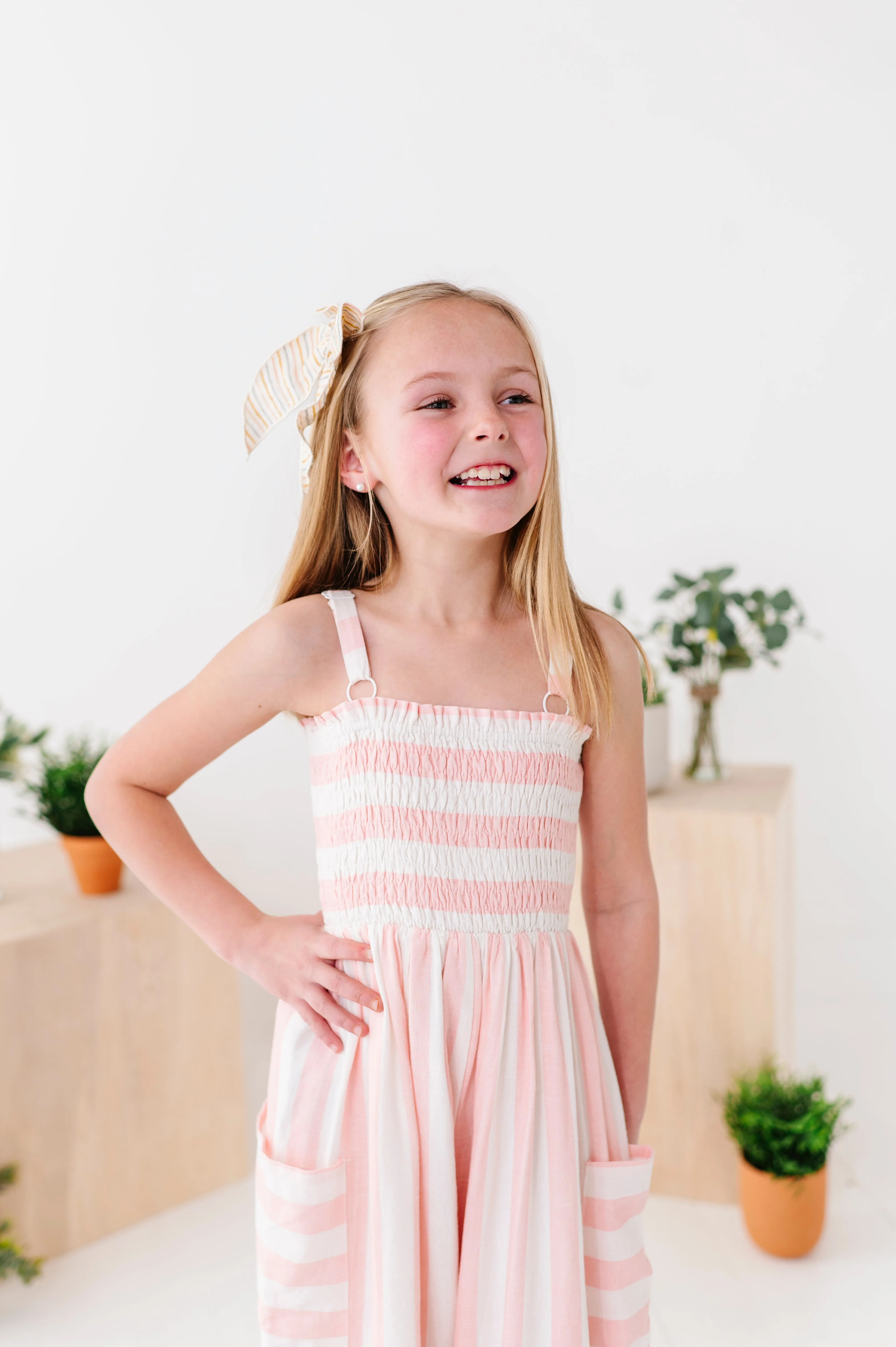 Pink Costal | Stripe Romper