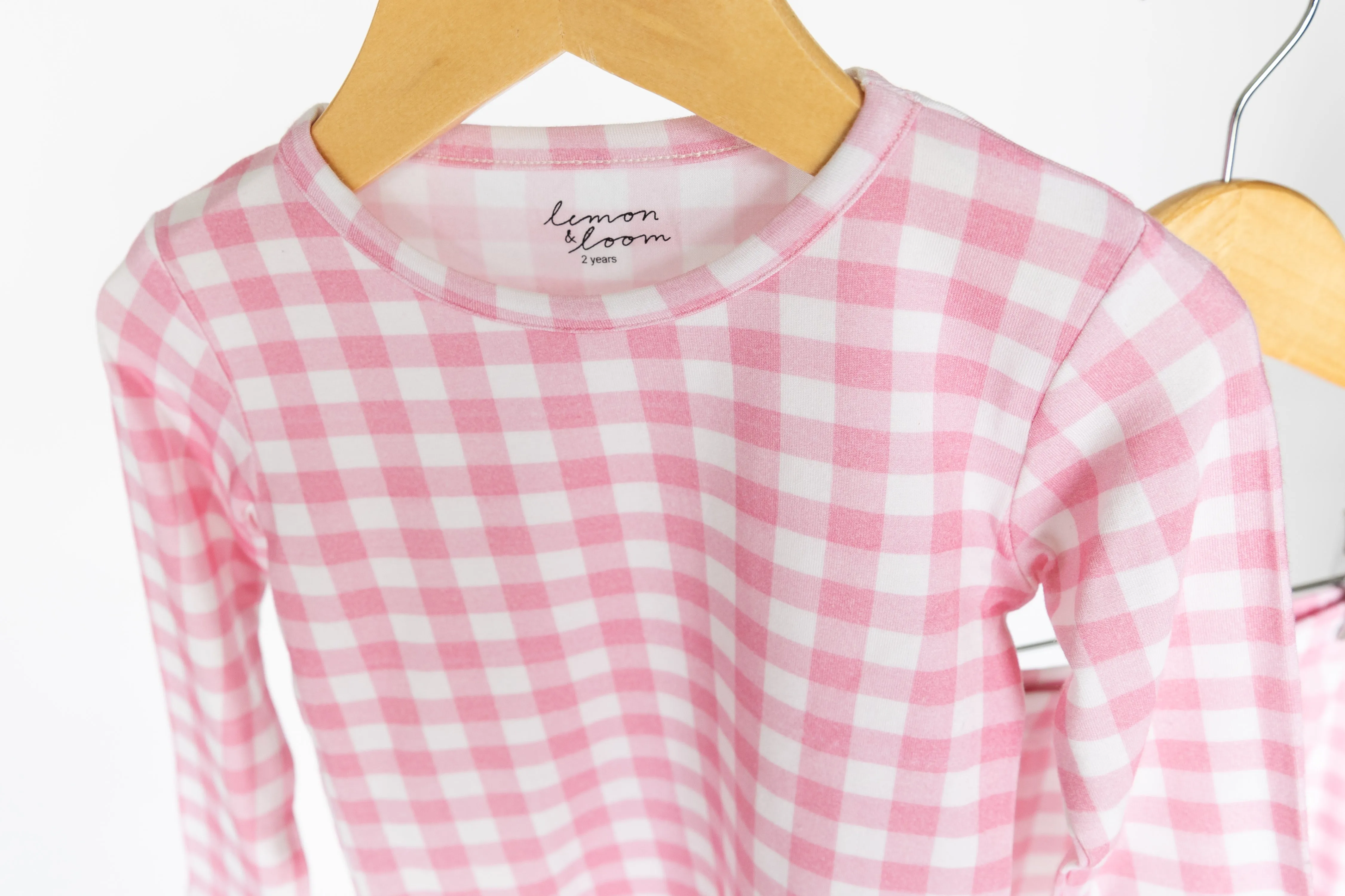 Pink Gingham Sleeper