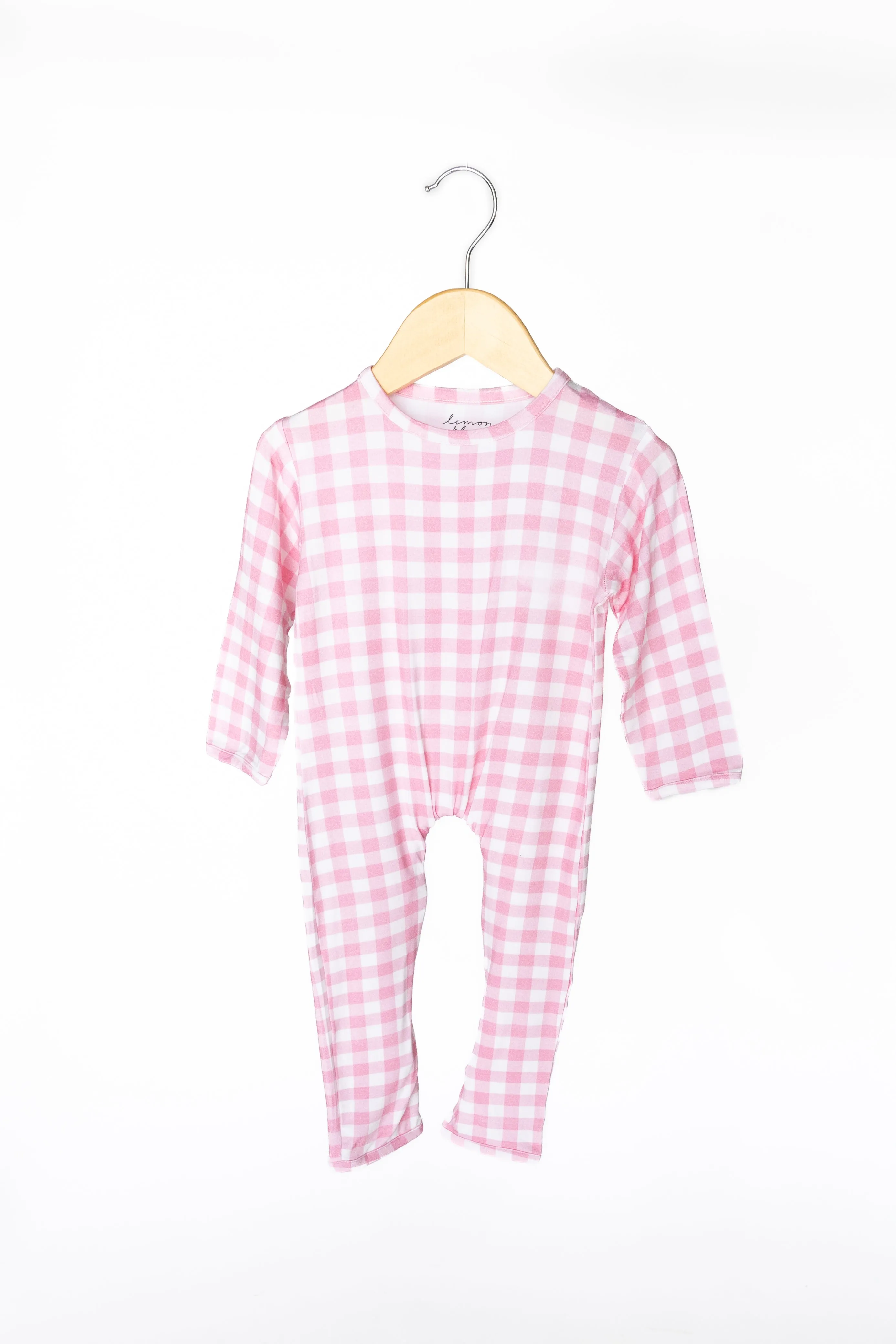 Pink Gingham Sleeper