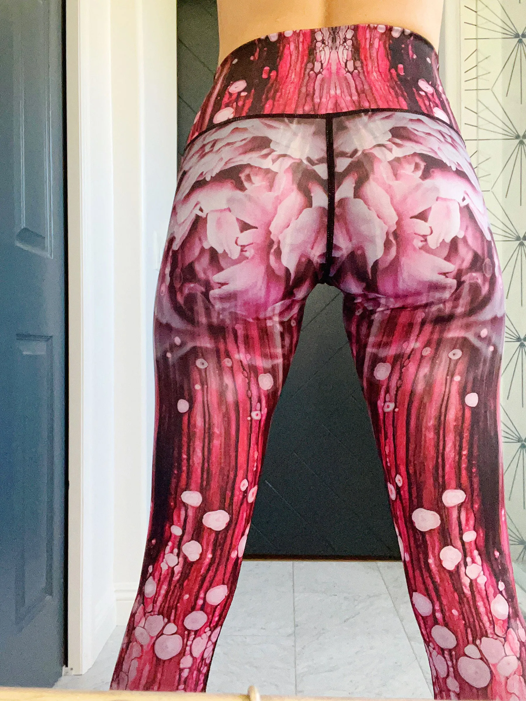 Pink Punk High Waisted Eco Leggings