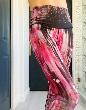 Pink Punk High Waisted Eco Leggings