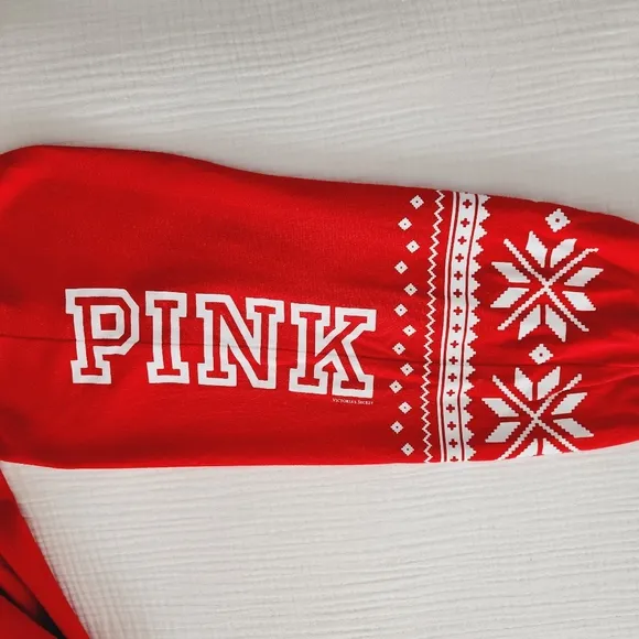 PINK Victoria's Secret Sherpa Onesie Pajamas One Piece