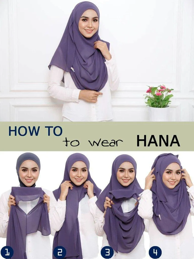Pinless Loop to Loop Saudi Niqab - SCARF & FACE VEIL