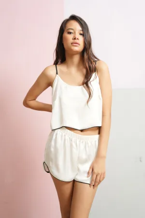 PJ CAMI SET WHITE