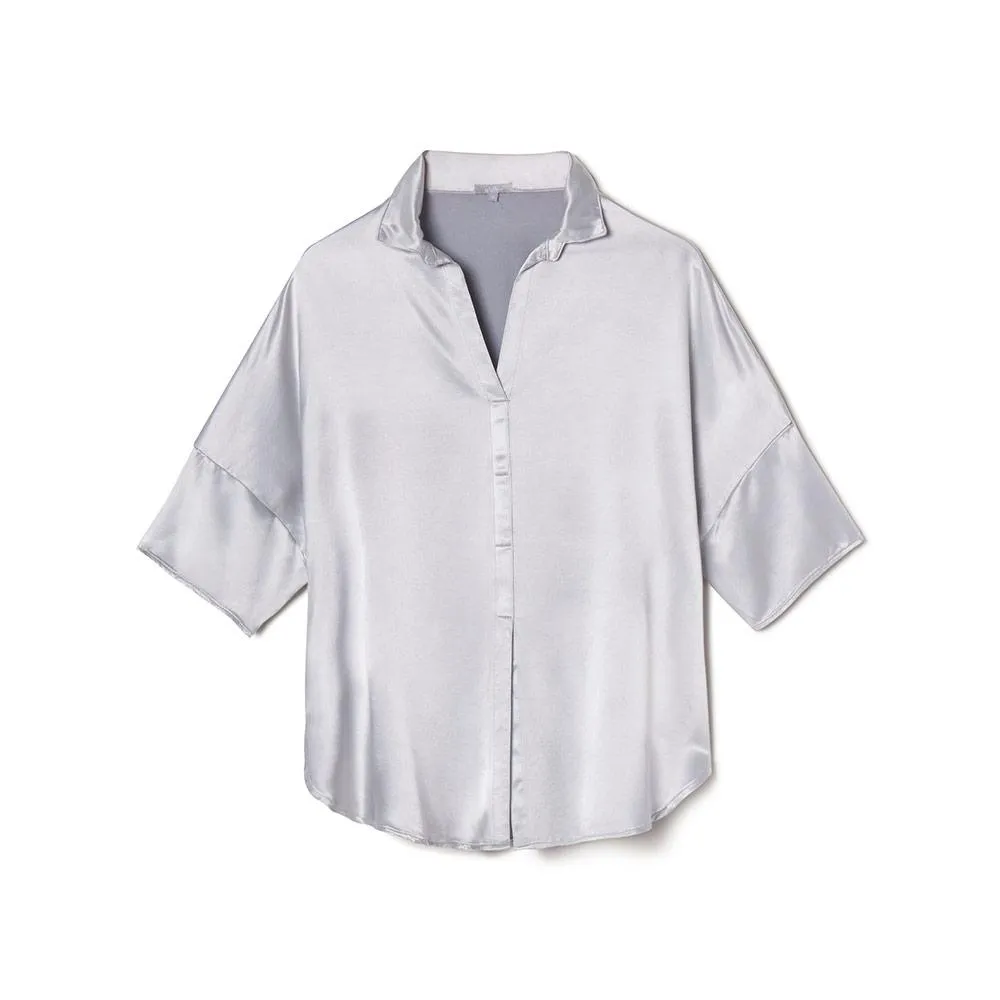 PJ Harlow Fran Top - Dark Silver