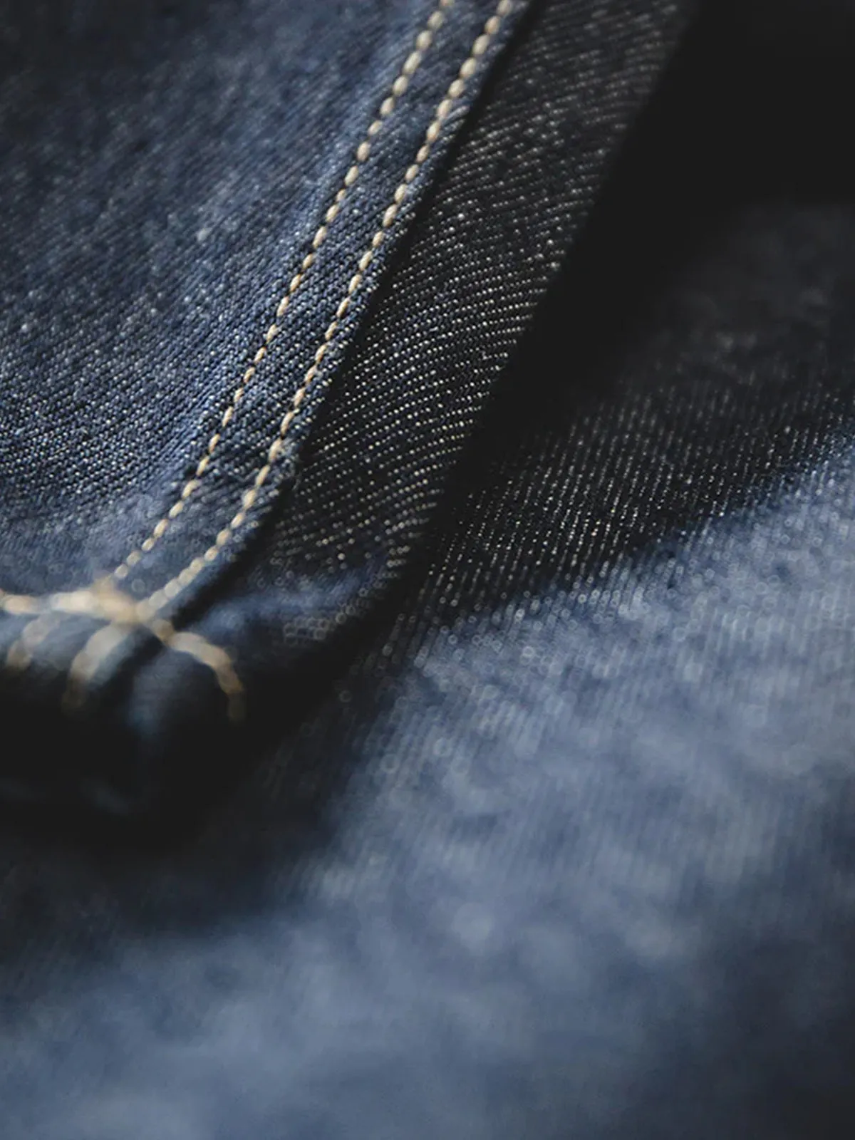 Pleated Tanned Jeans
