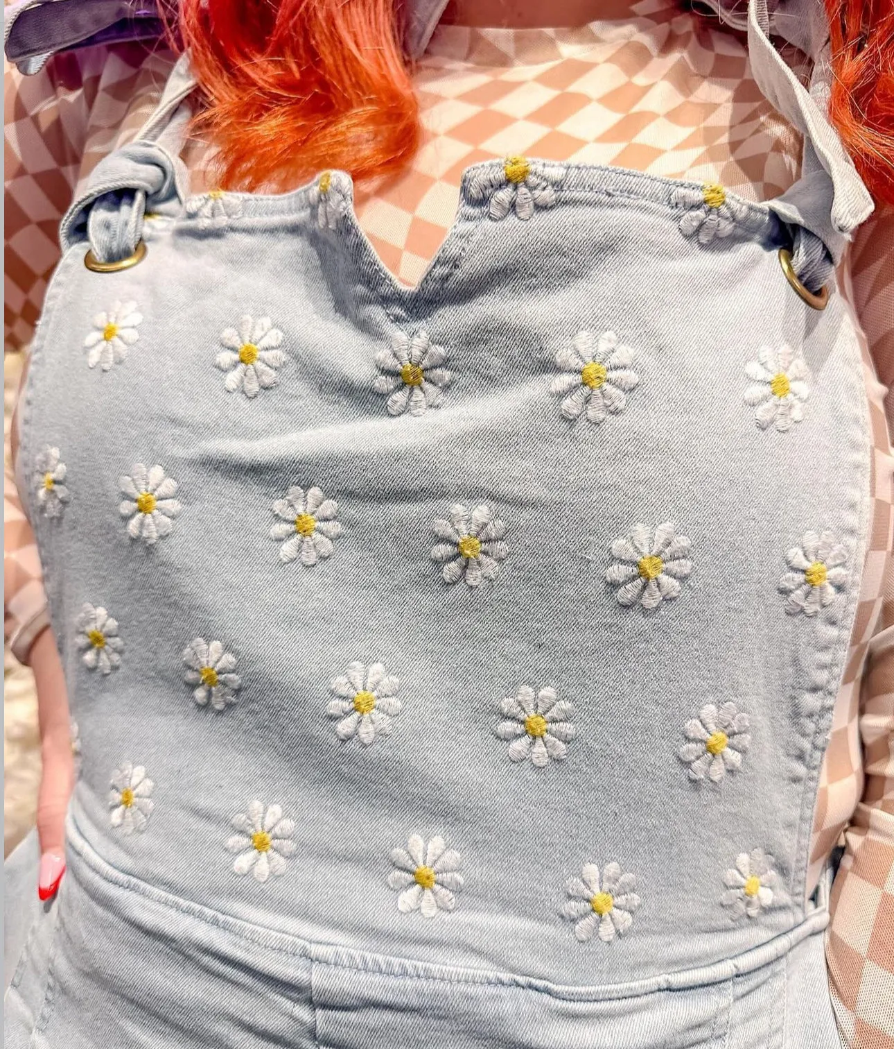 Plus Oops-A-Daisy Overalls