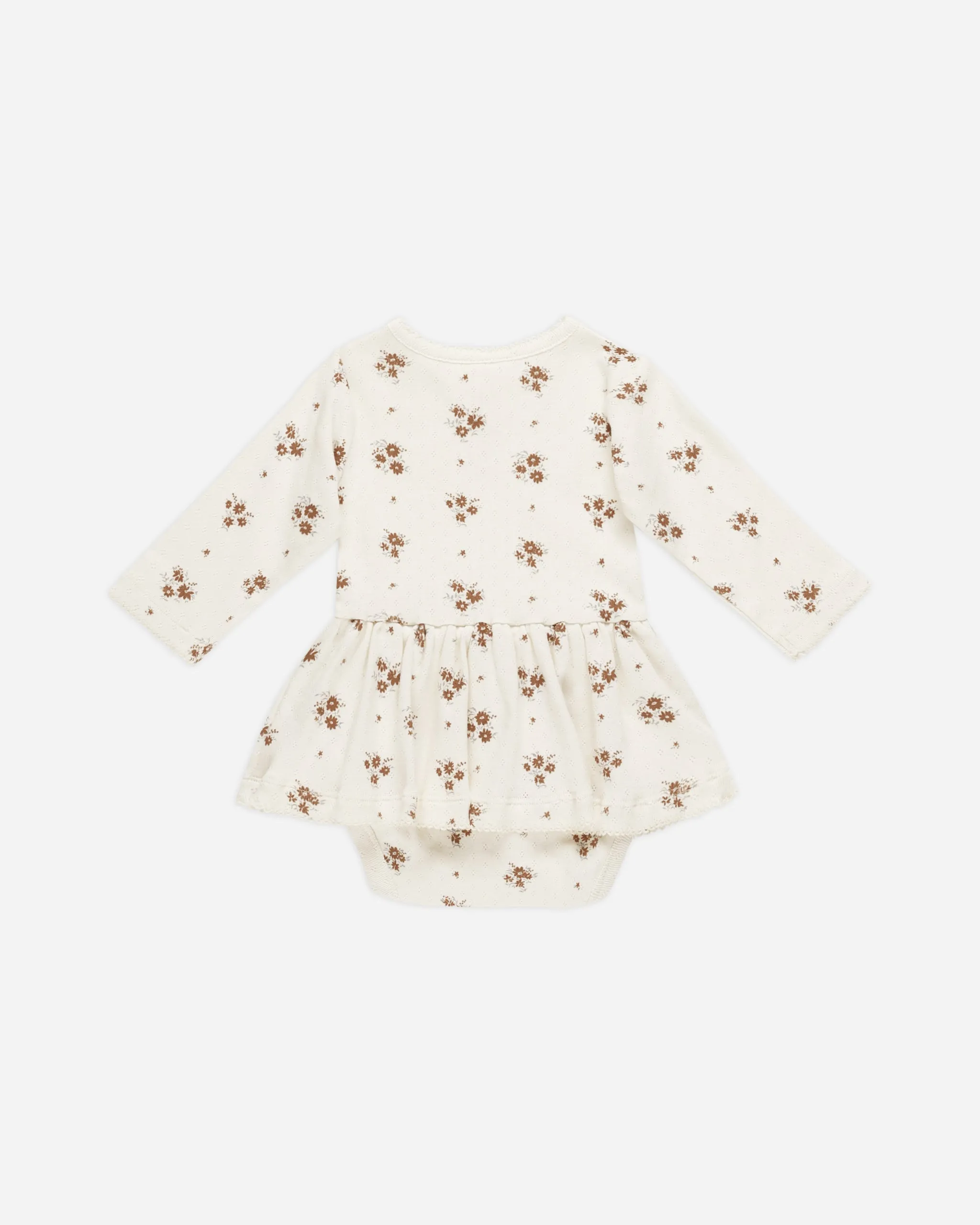 Pointelle Skirted Bodysuit