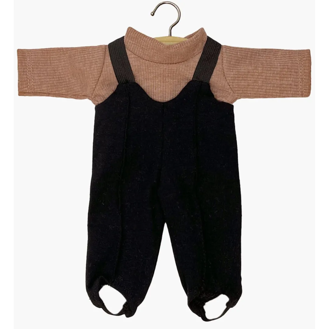 Popeye 2Pc Set - Black/Heather Caramel