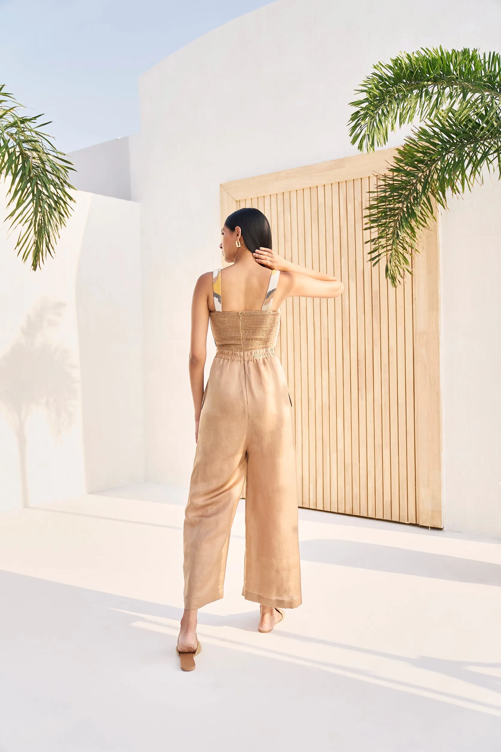 Porto Jumpsuit (Sand)
