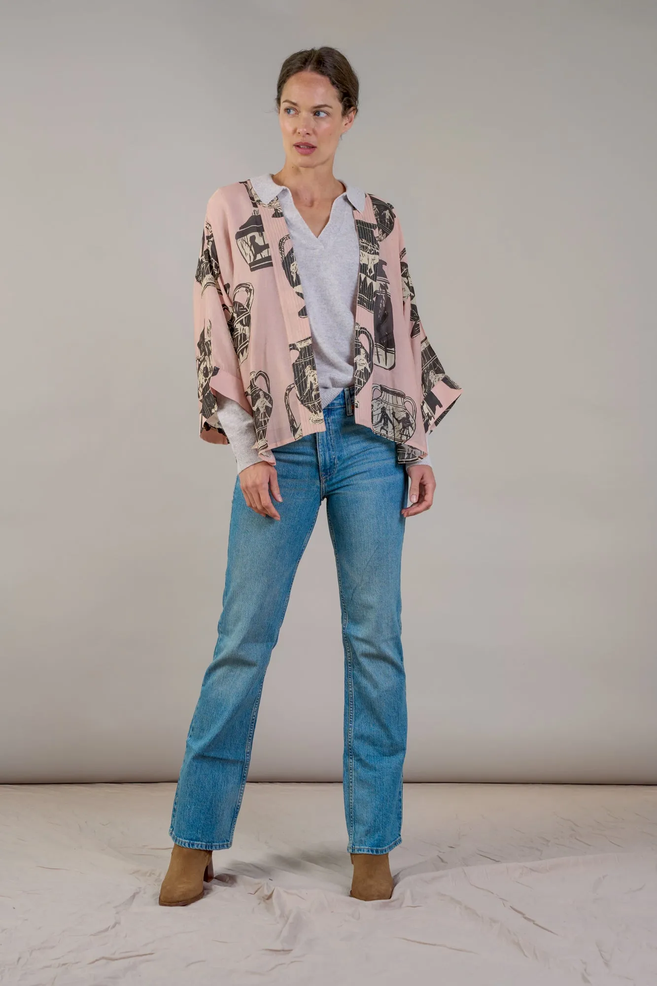 Pots Plaster Pink Kimono