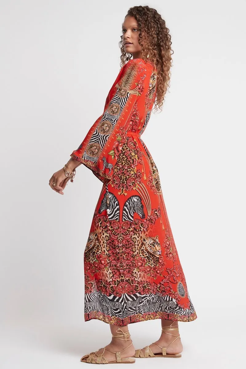 POWER AND PASSION WRAP DRESS