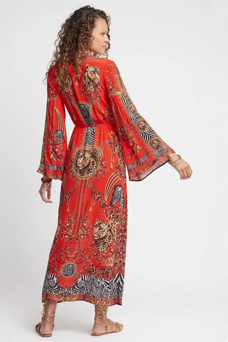POWER AND PASSION WRAP DRESS