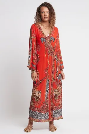 POWER AND PASSION WRAP DRESS