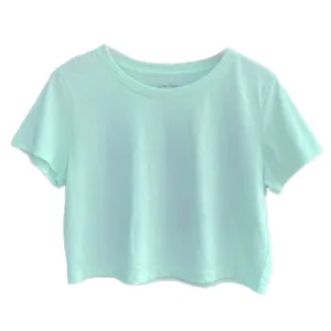 Premium Cotton Cloud Crop Top