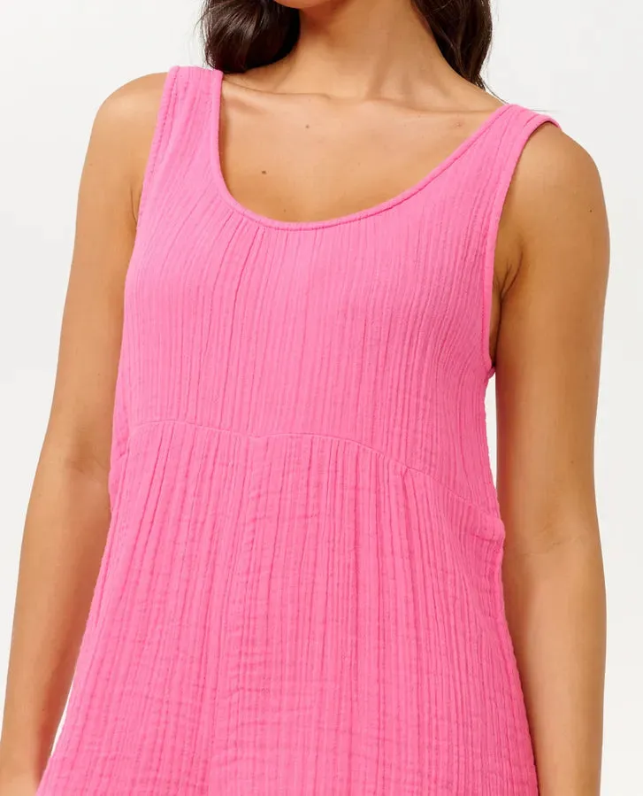 Premium Surf Romper- Hot Pink