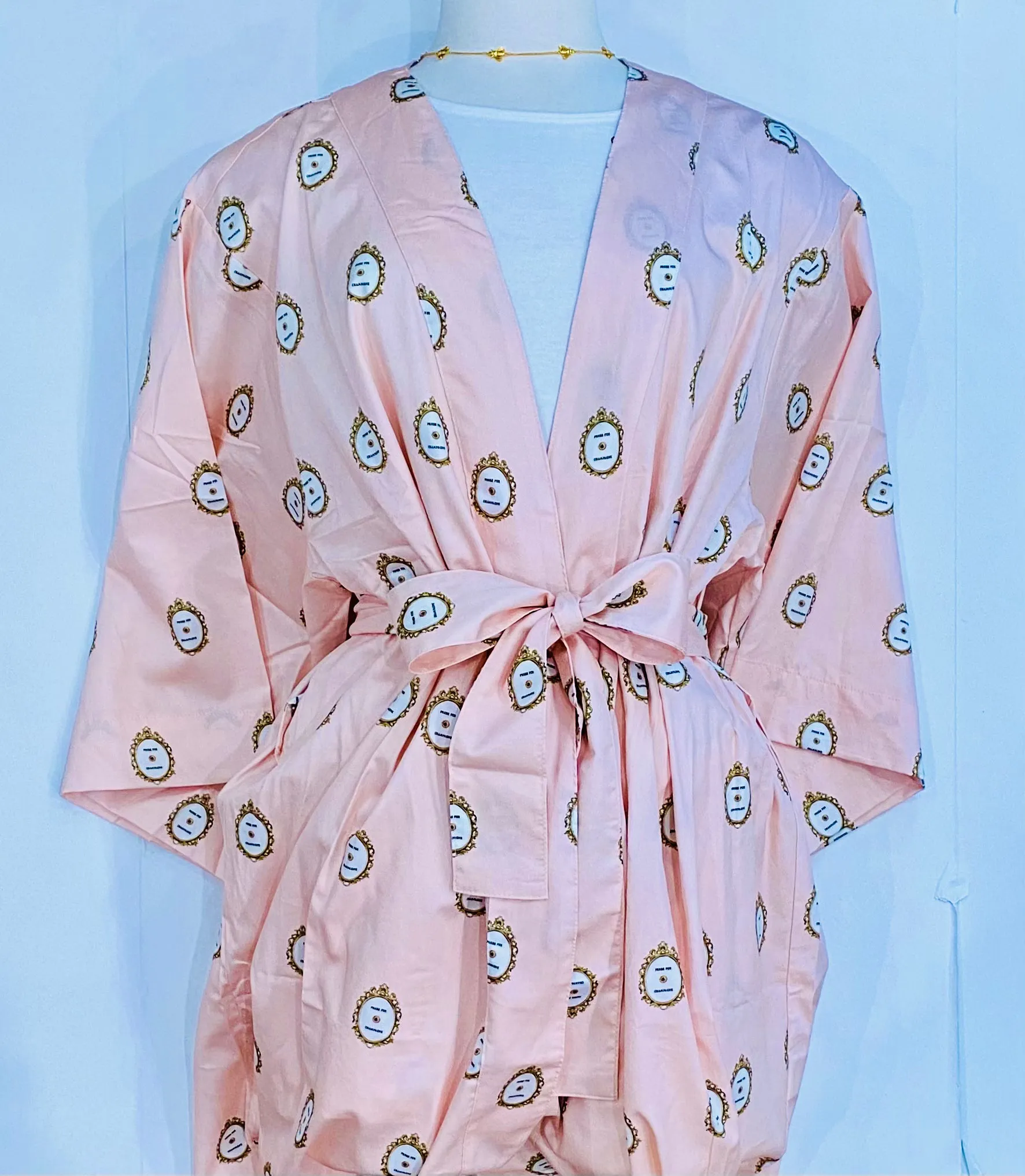 Press for Champagne Robe