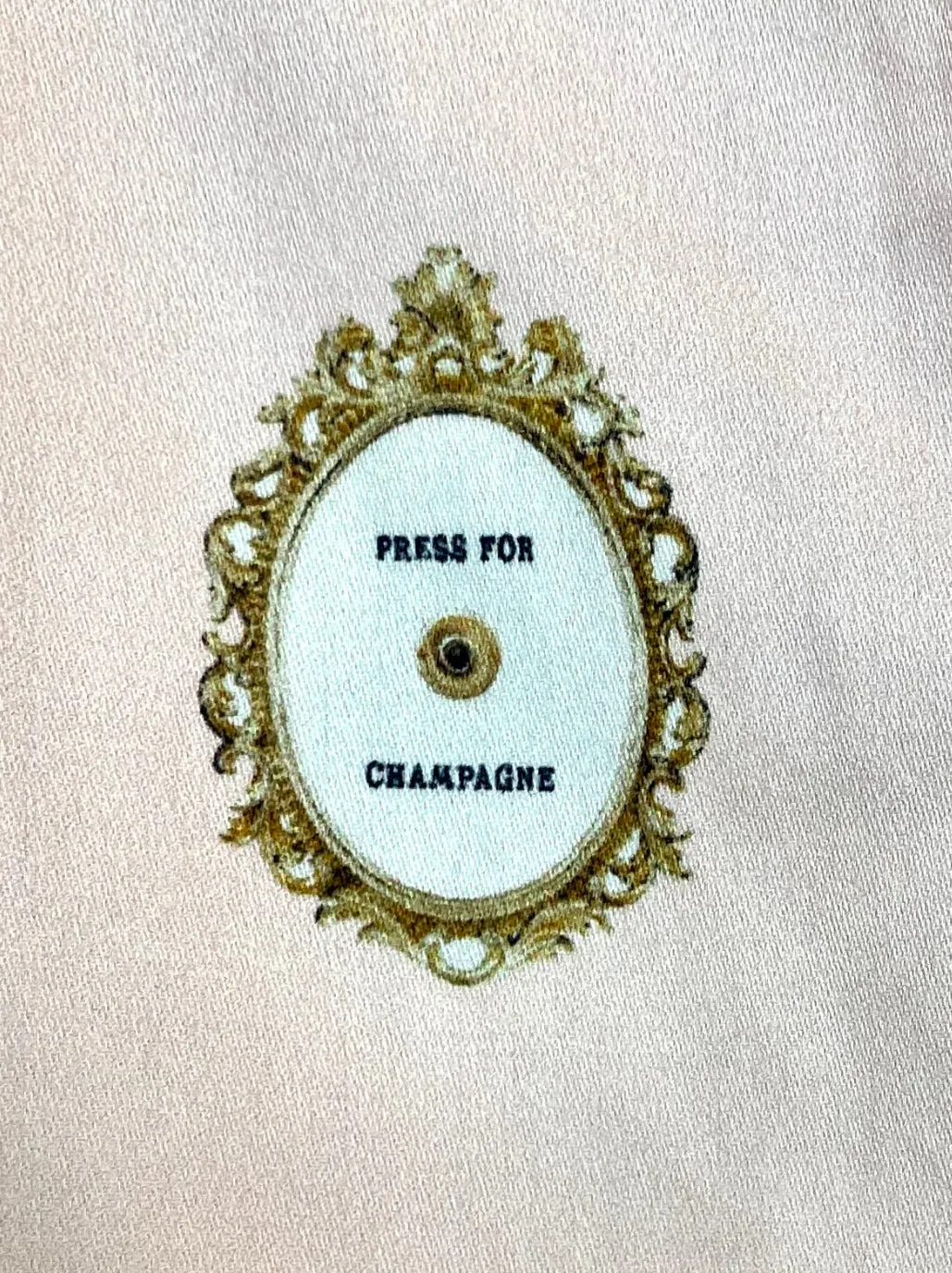Press for Champagne Robe