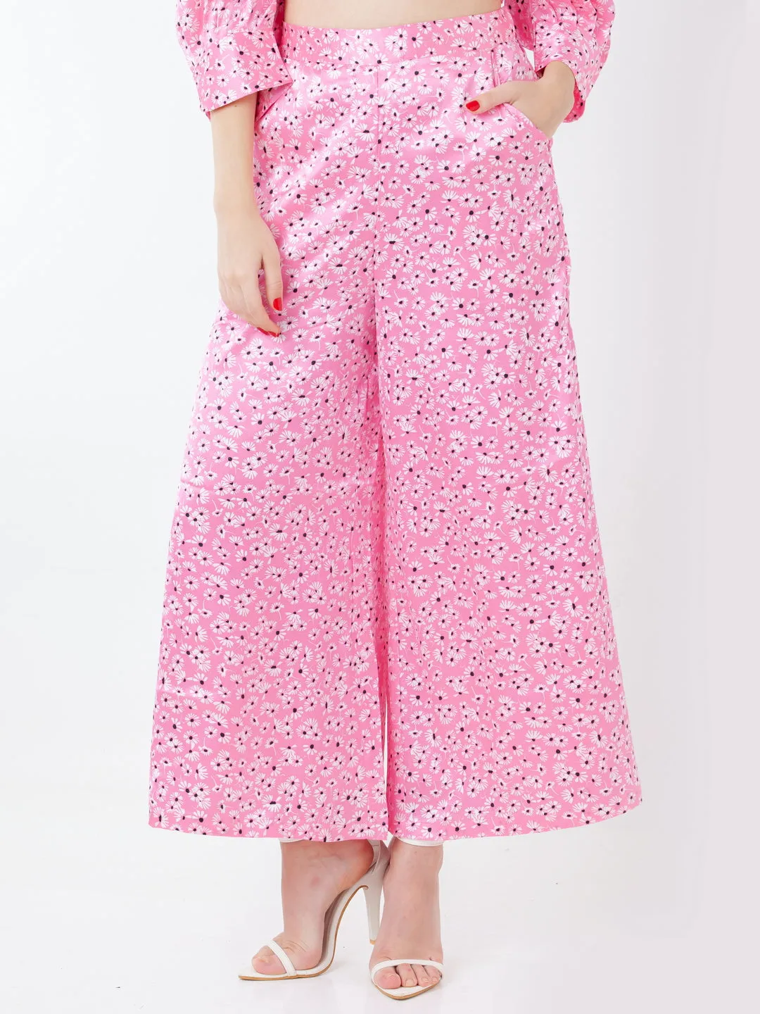 Printed Polyester Palazzo