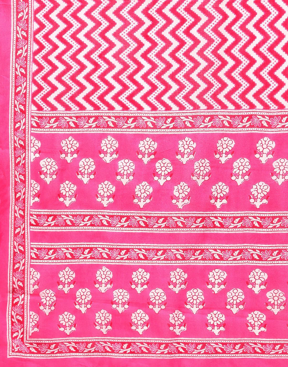 Printed Straight Kurta With Printed Palazzo And Dupatta