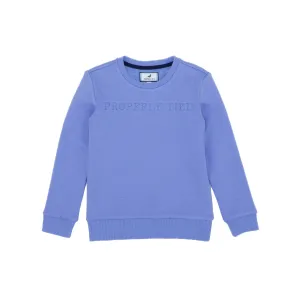 Properly Tied Coast Crew Neck Aqua Blue