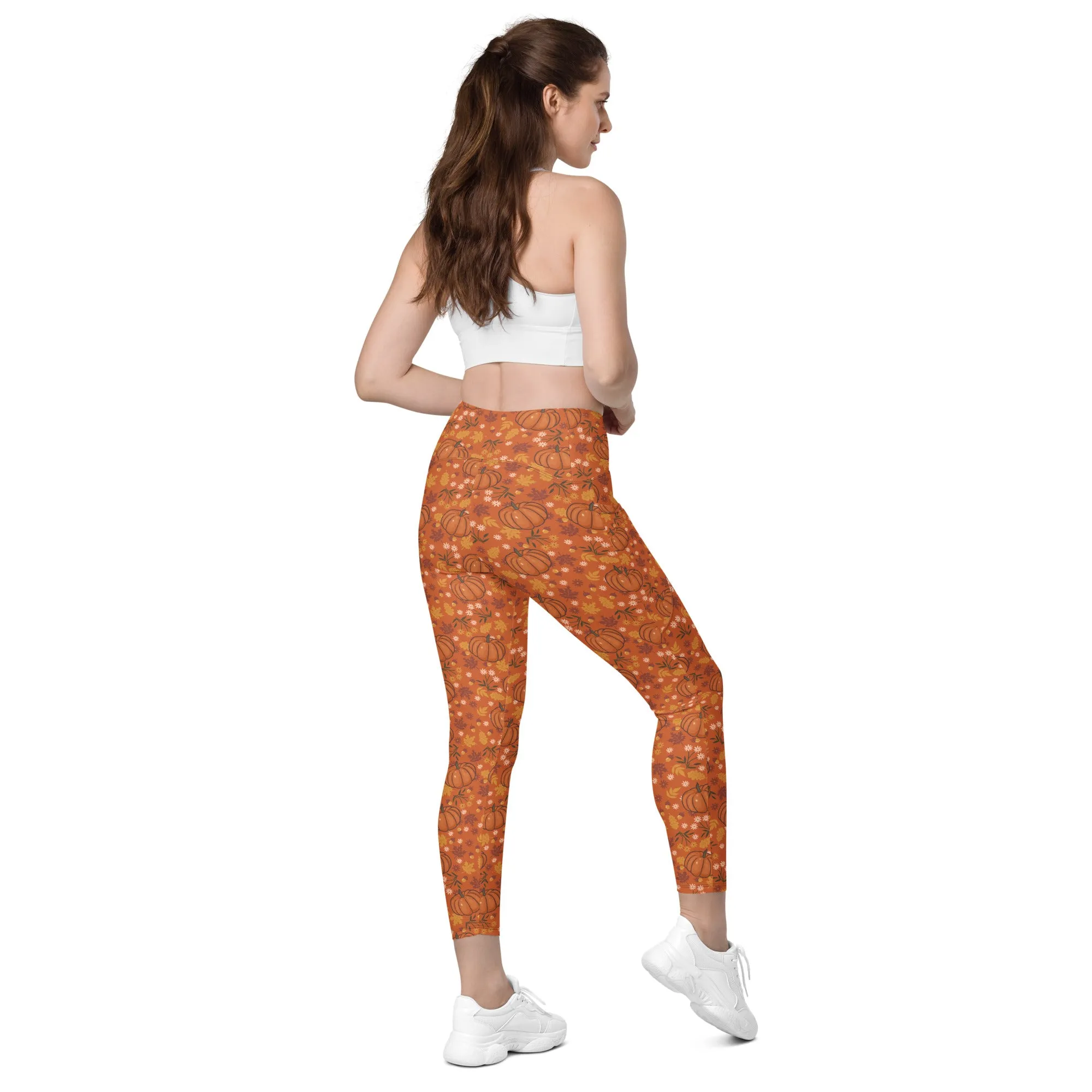 Pumpkin Spice Leggings with pockets