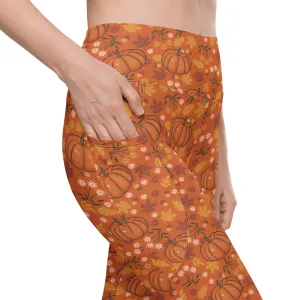 Pumpkin Spice Leggings with pockets