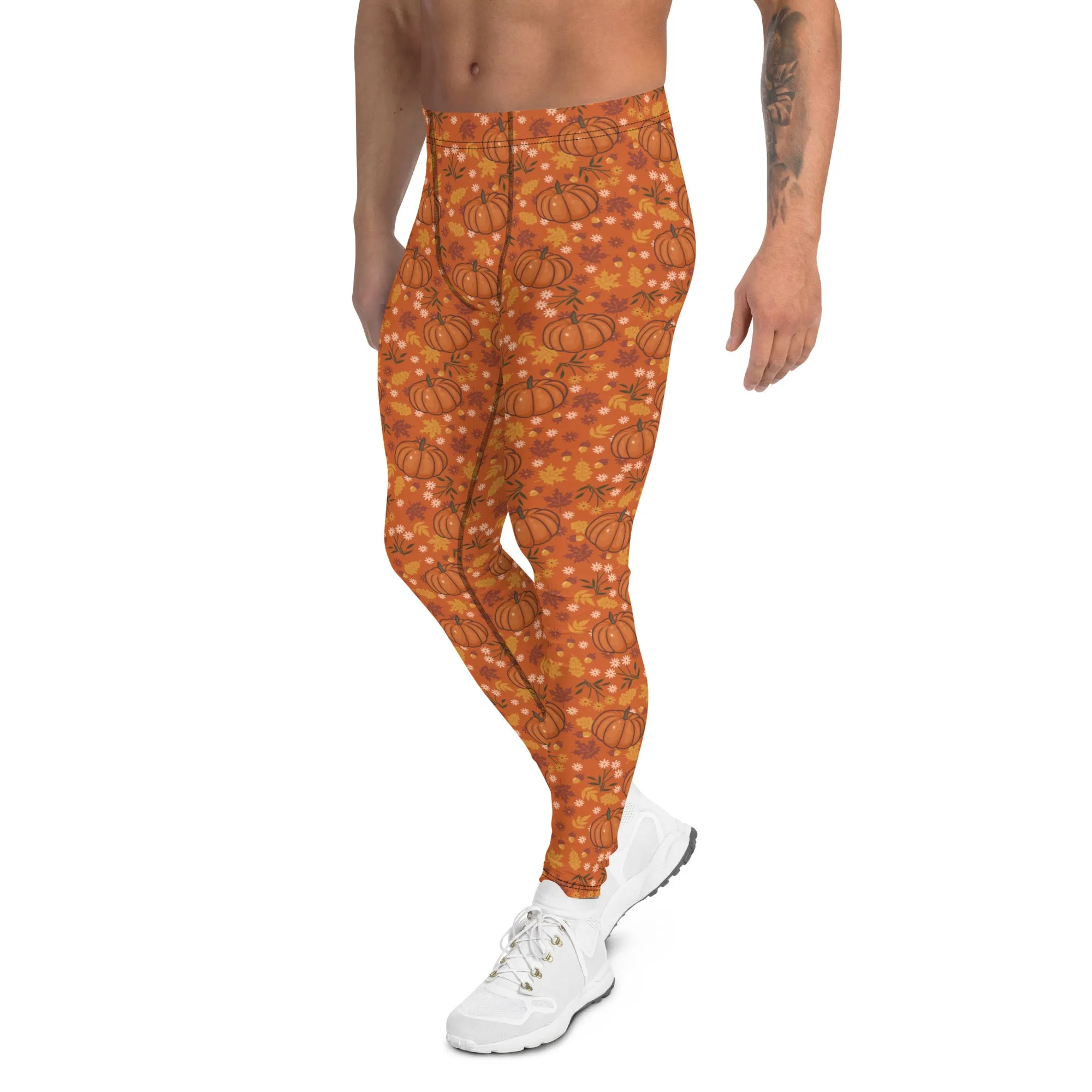 Pumpkin Spice Men's Leggings