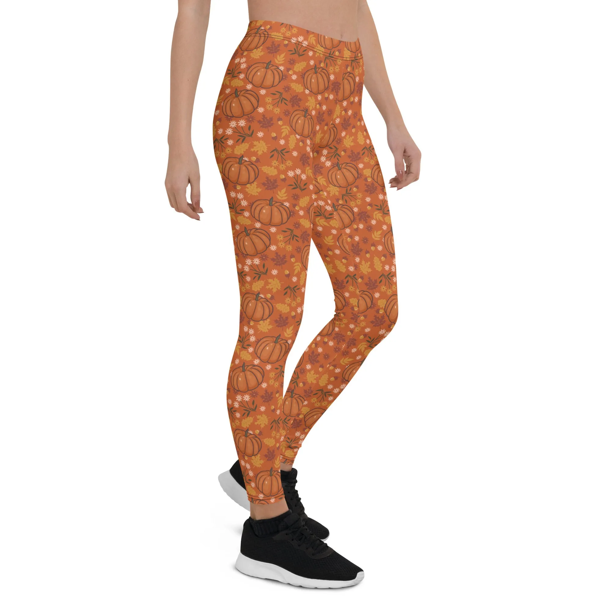Pumpkin Spice Mid-waist Leggings