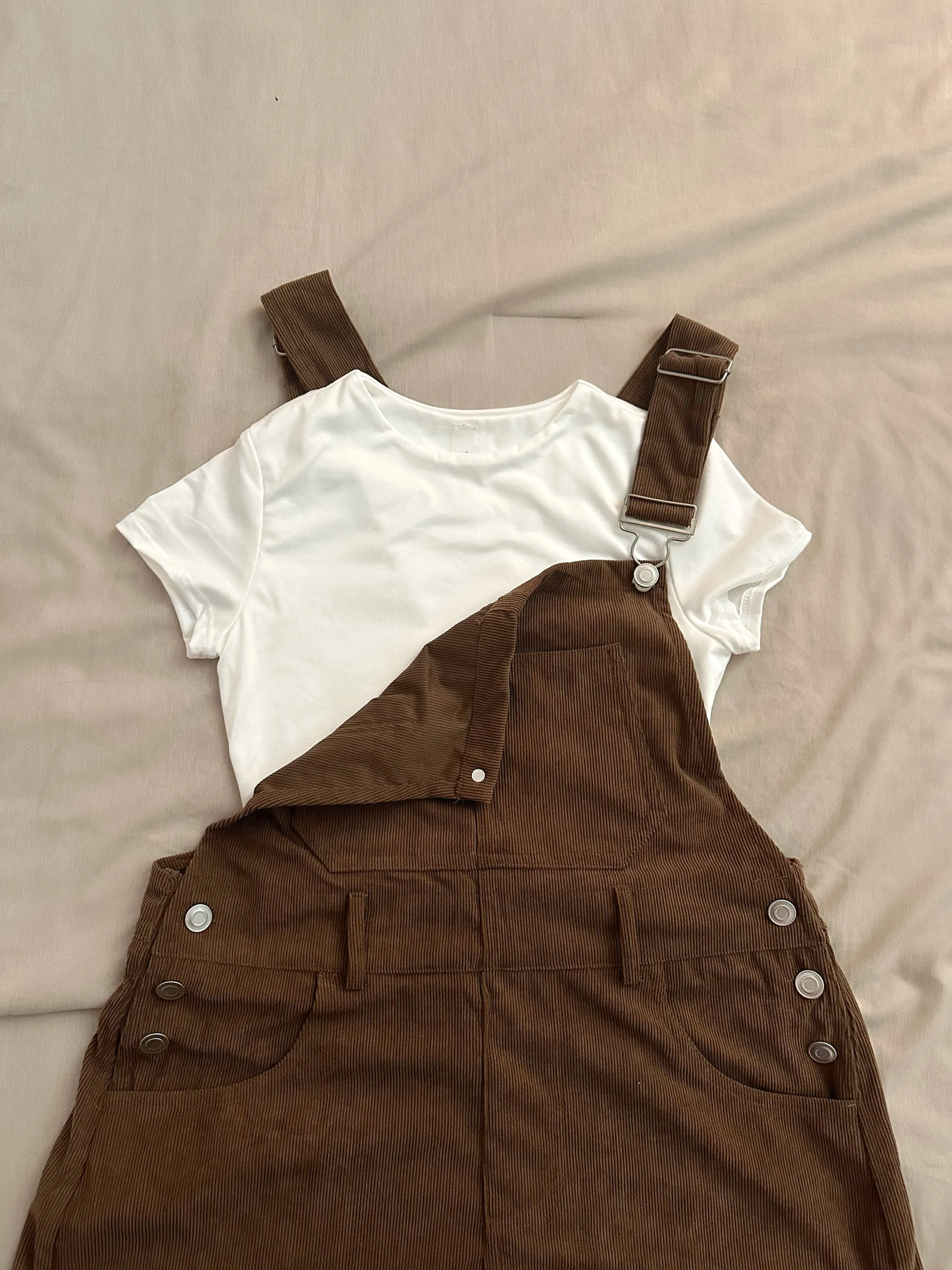 Pumpkin Spice Overalls