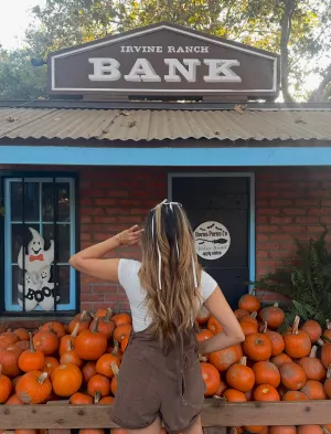 Pumpkin Spice Overalls