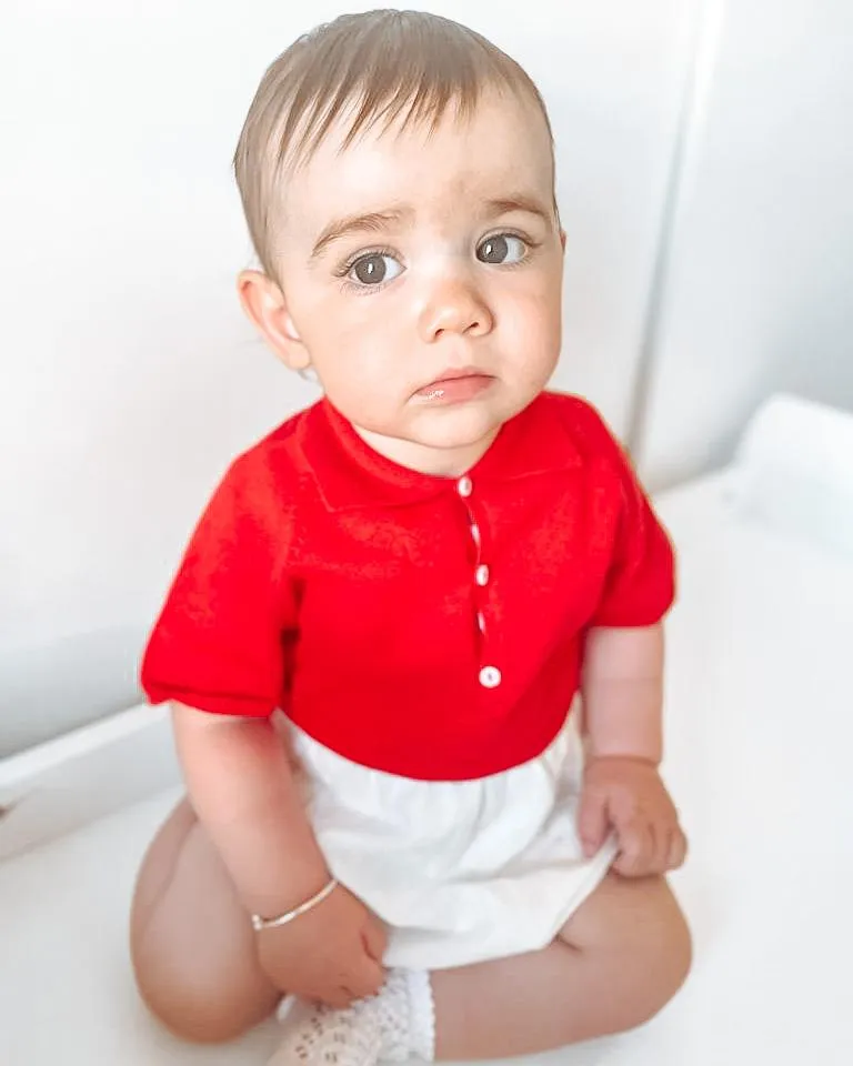 "Hunter" Polo Shirt Romper