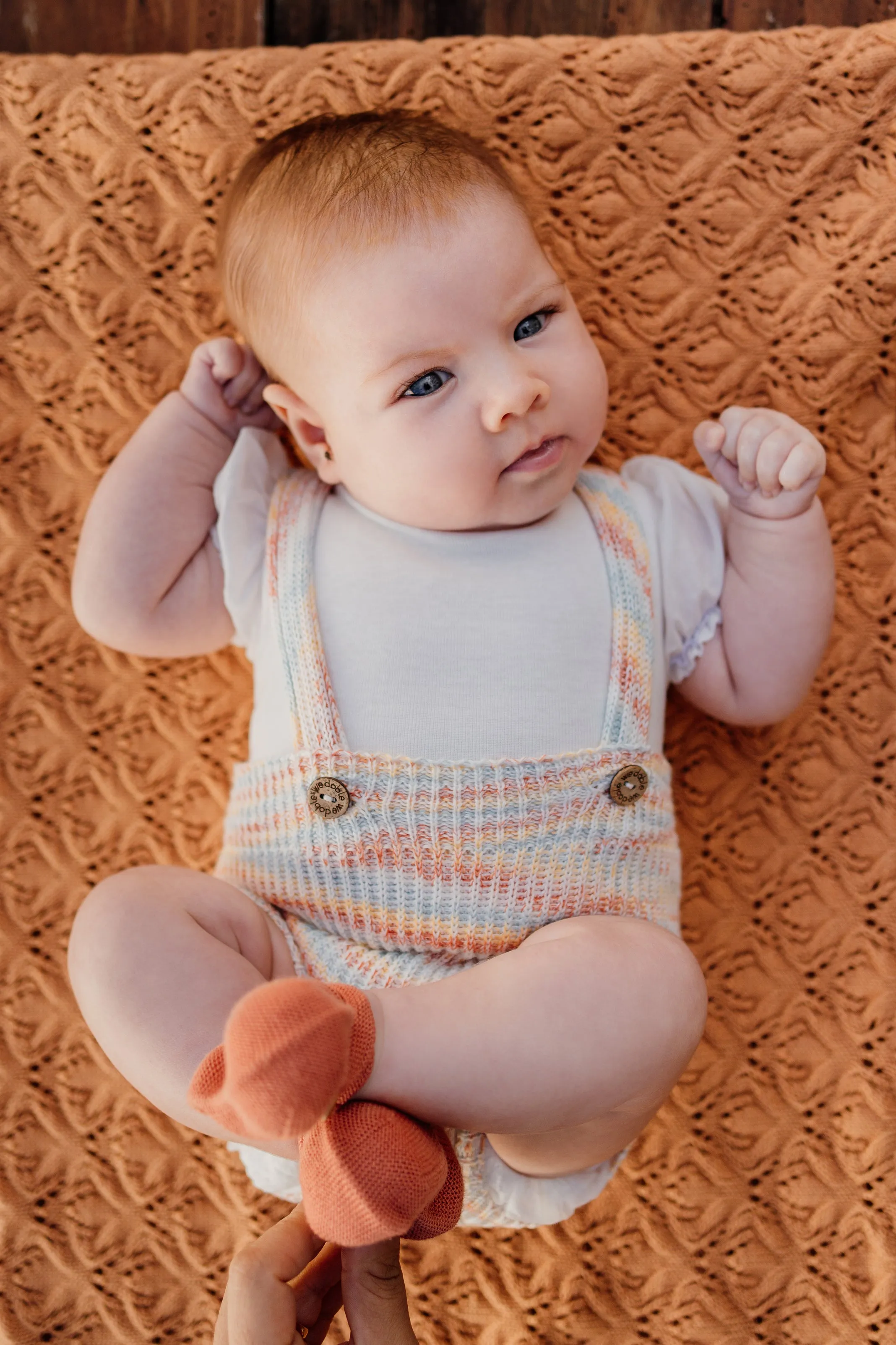 "Khari" Multicoloured Knitted Shortie