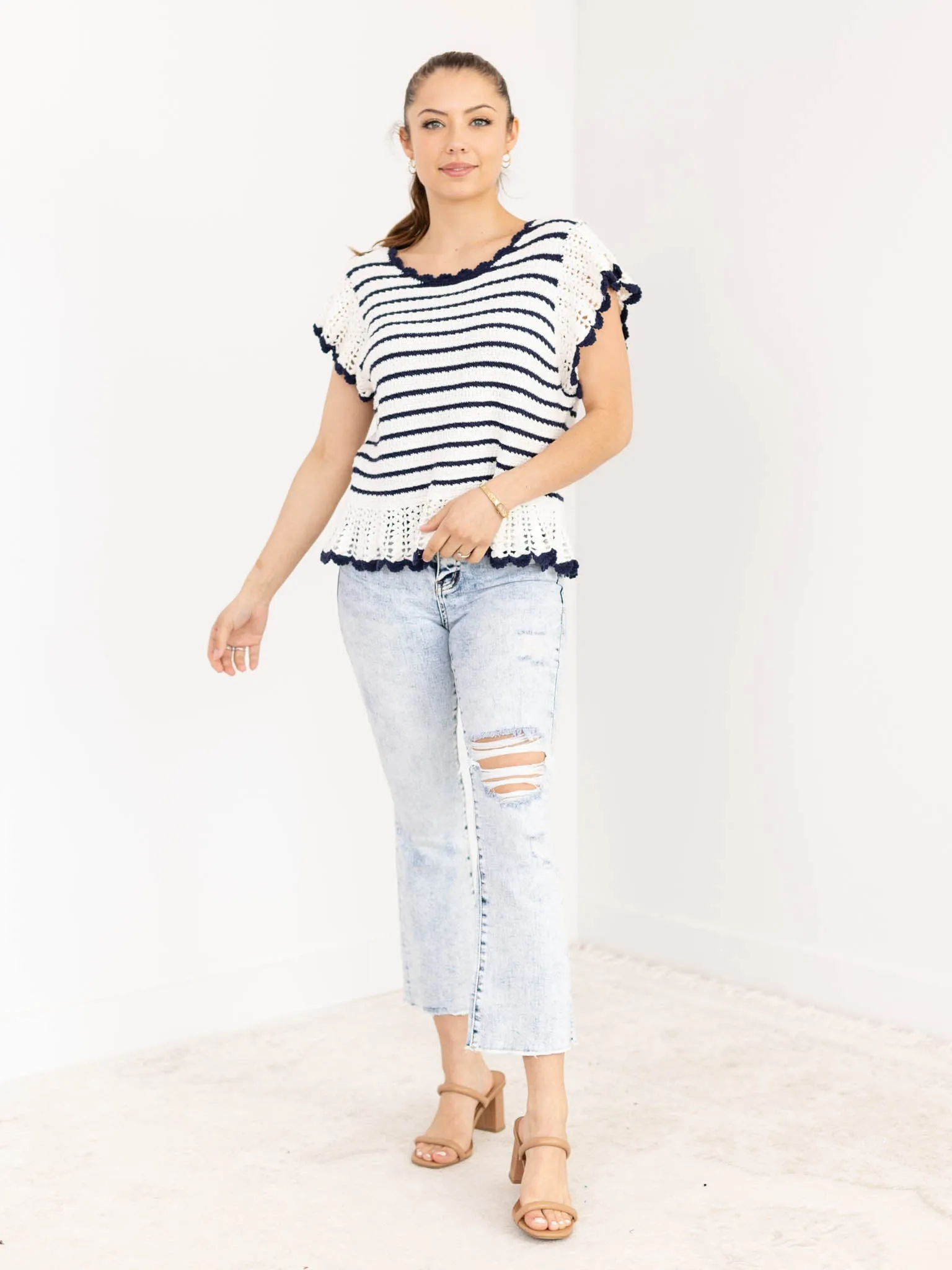 Rails Anadia Stripe Coen Top