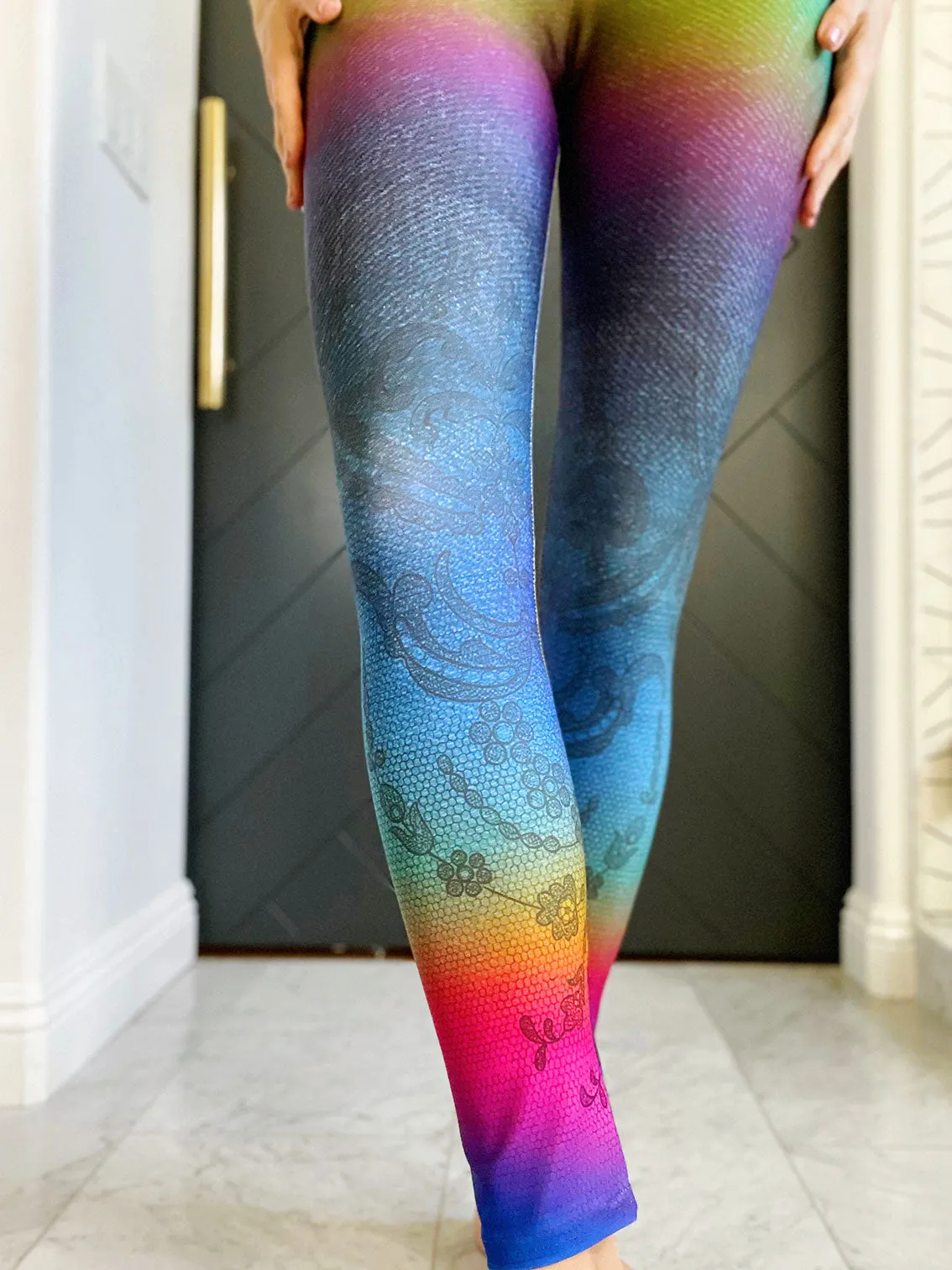 Rainbow Lace Denim