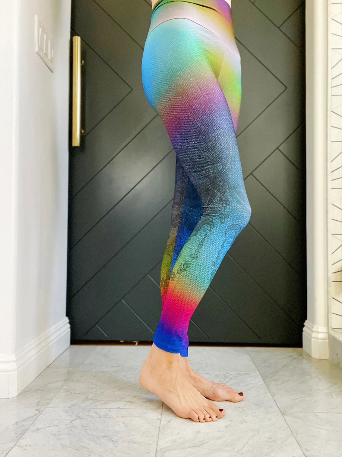 Rainbow Lace Denim
