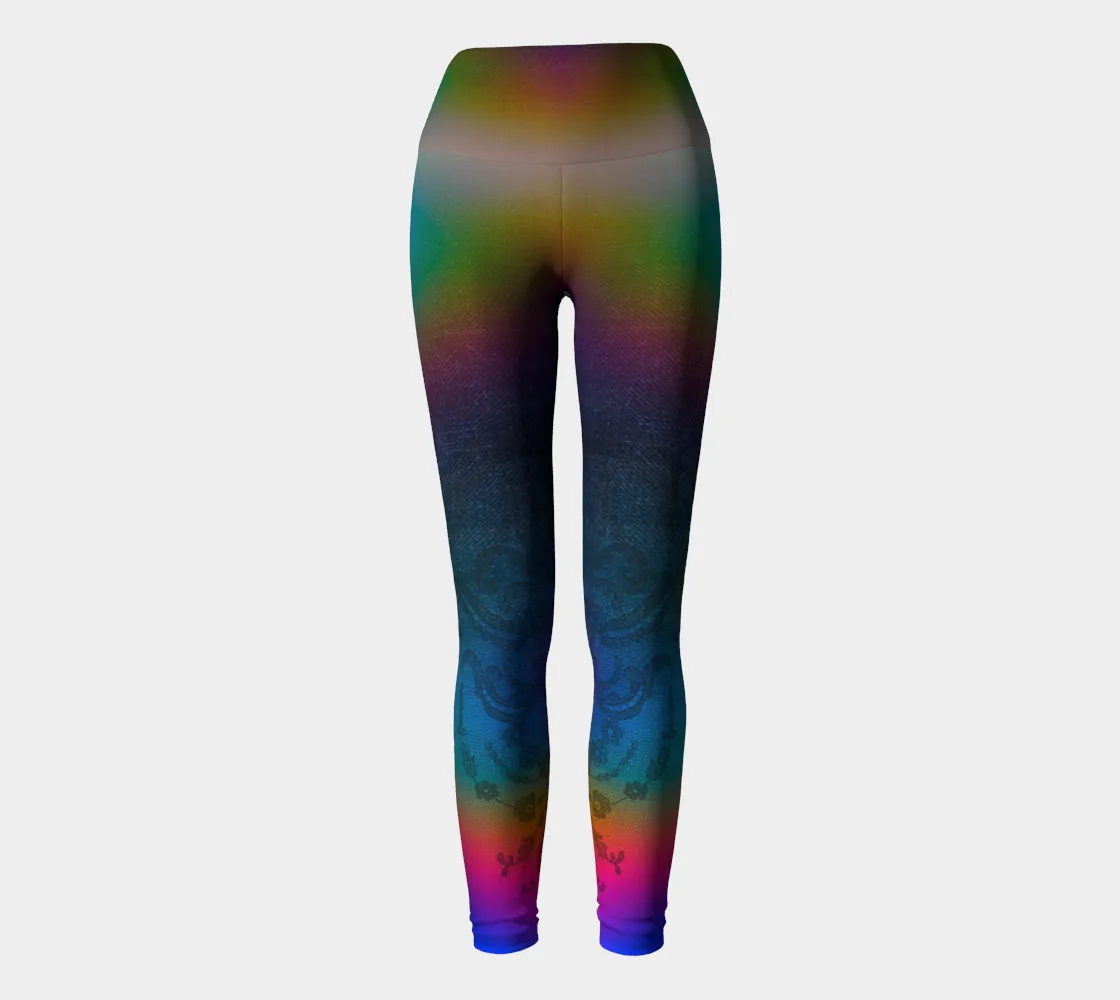 Rainbow Lace Denim