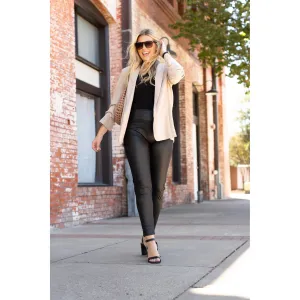 Ready to Ship | The Farrah High-Waisted Faux Leather Leggings