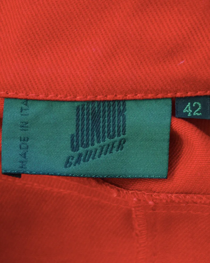 Red Denim Jacket
