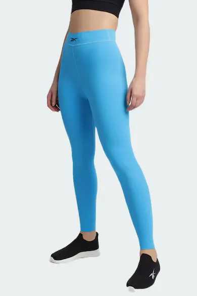 Reebok Women Blue Leggings & Tights Tights