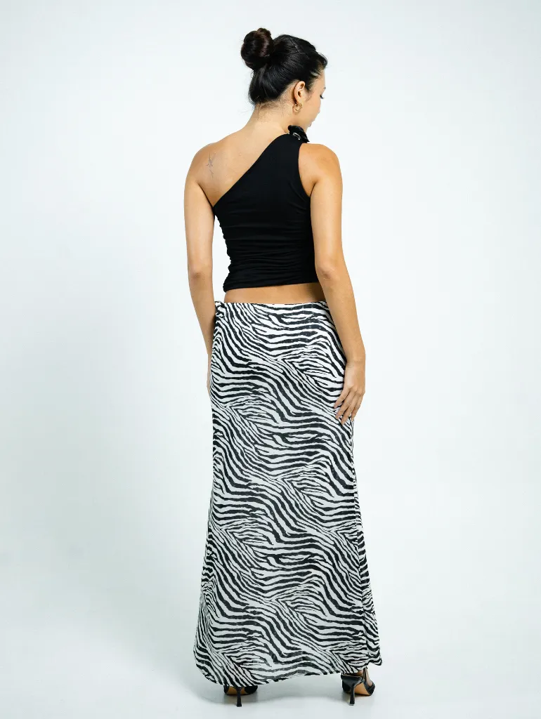 Rendezvous Skirt In Zebra