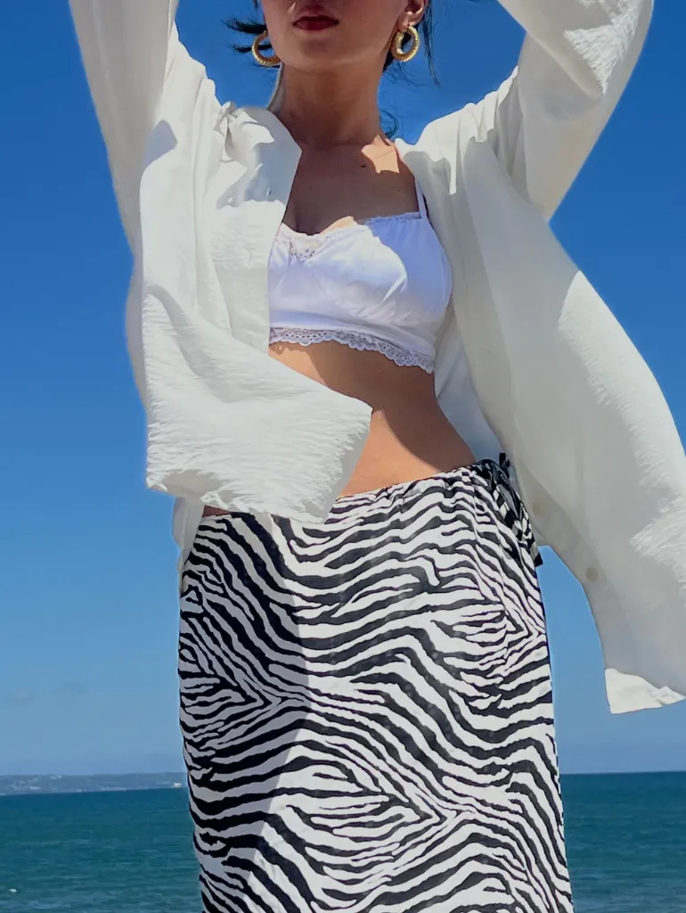 Rendezvous Skirt In Zebra