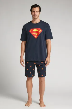 Reserved Super-Man pyjama set with shorts