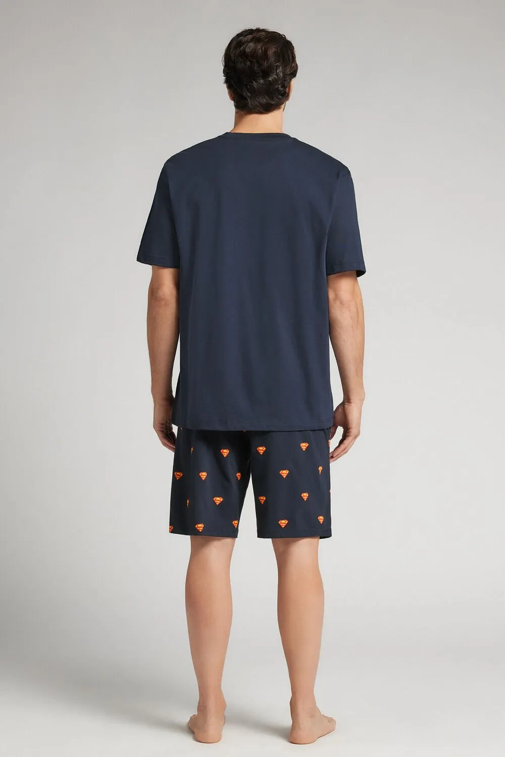 Reserved Super-Man pyjama set with shorts