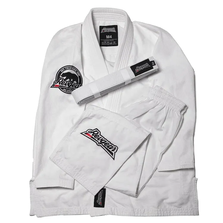 REVGEAR-ZUMA KIDS BJJ GI (WHITE)